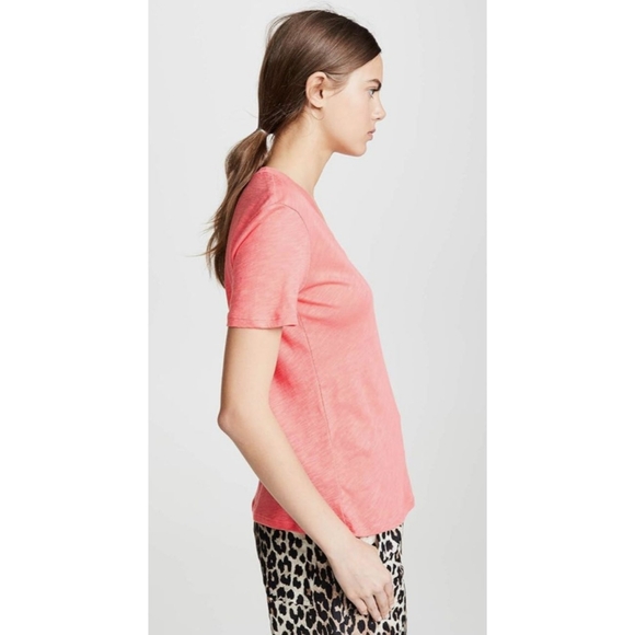 Splendid | Carmine Red V Neck Tee | Like New | Size XL - Picture 4 of 6